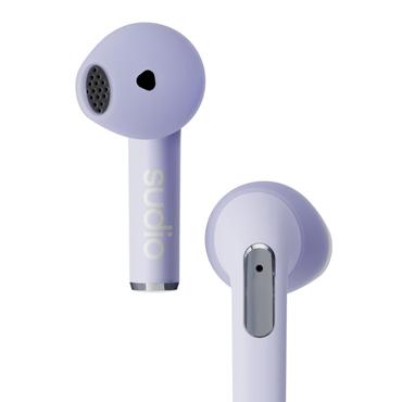 Sudio N2 Purple Headset True Wireless Stereo (TWS) I &oslash;rerne Opkald/musik USB Type-C Bluetooth Lilla