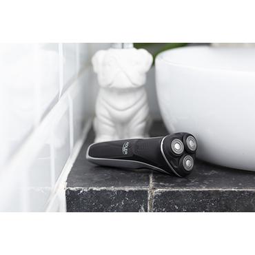 Adler AD 2928 barbermaskine til ham Folie shaver Trimmer Sort, S&oslash;lv