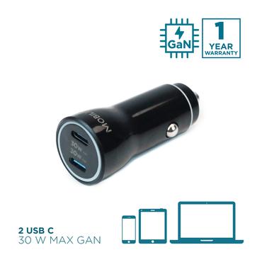 Mobilis 020022 oplader til mobil enhed Smartphone, Tablet Sort Cigartænder Automatisk