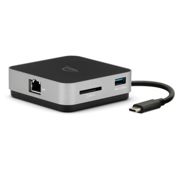 OWC Travel Dock E - minidock - USB-C 3.2 Gen 1 / Thunderbolt 3 - HDMI - 1GbE