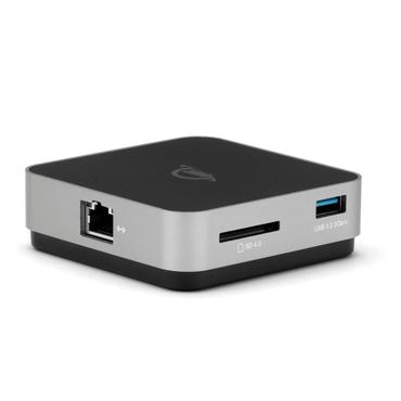 OWC Travel Dock E - minidock - USB-C 3.2 Gen 1 / Thunderbolt 3 - HDMI - 1GbE