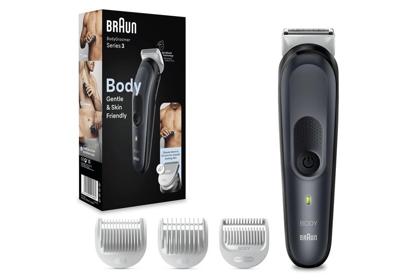 Braun BodyGroomer 3 BG3340 Sort, Gr&aring;