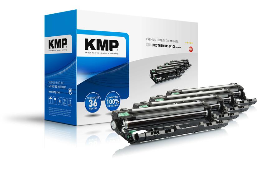KMP B-DR26V tonerpatron 3 stk Sort