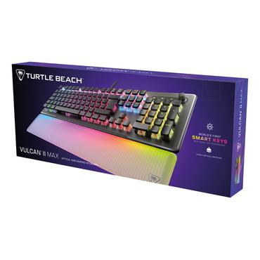 Turtle Beach Vulcan II Max Gaming-Tastatur, Schwarz