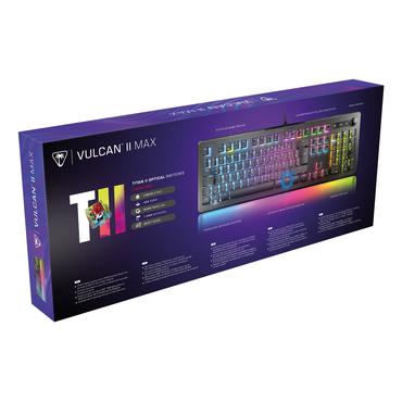 Turtle Beach Vulcan II Max Gaming-Tastatur, Schwarz