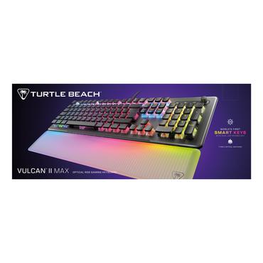 Turtle Beach Vulcan II Max Gaming-Tastatur, Schwarz