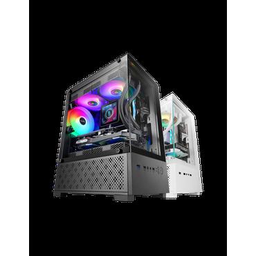 TACENS Kabinet - Mini Tower - Micro-ATX, Mini-ITX - 197 mm - 388 mm - 304 mm - Sort