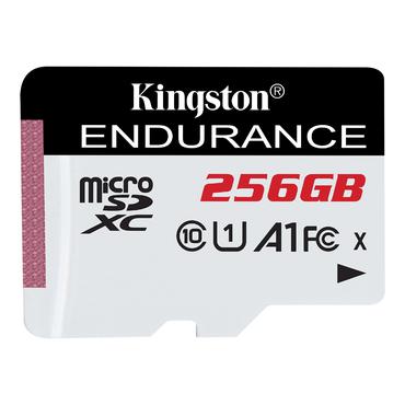Kingston High Endurance - flash-minneskort - 256 GB - microSDXC UHS-I U1