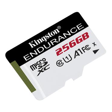 Kingston High Endurance - flash-minneskort - 256 GB - microSDXC UHS-I U1