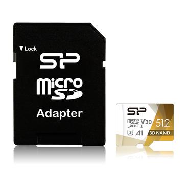 SILICON POWER Superior Pro - flash-minneskort - 512 GB - mikroSDXC UHS-I