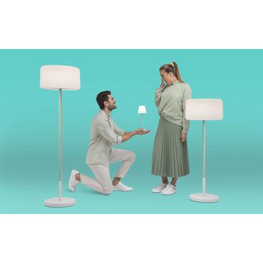 New Garden Lola Slim 30 Akku Tischleuchte Brass