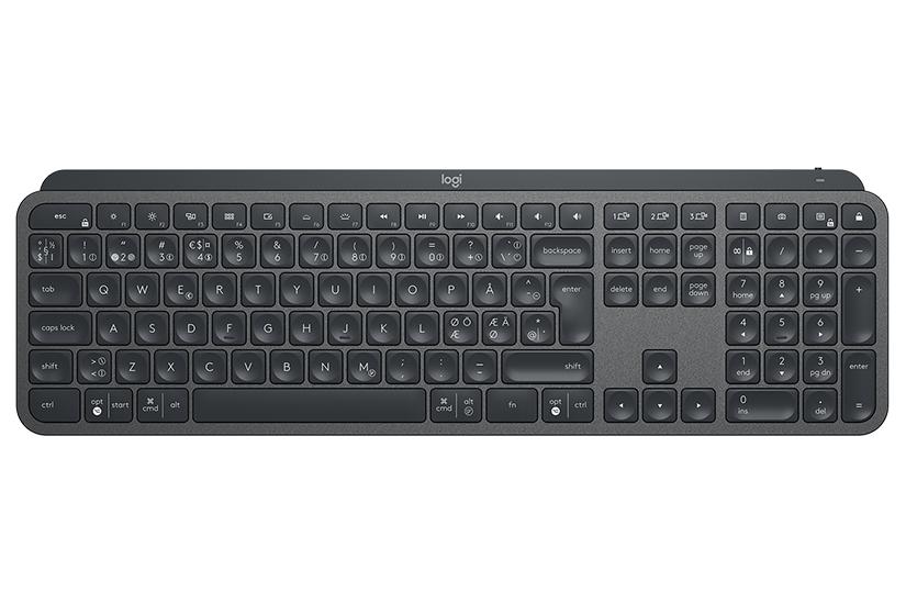 Logitech MX Keys - tastatur - Pan Nordic - grafit Indgangsudstyr