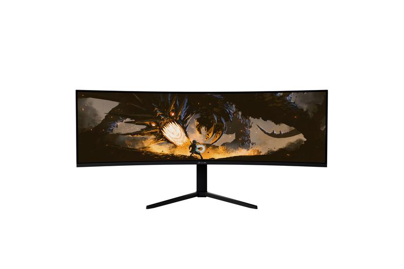 Arozzi Nova 49&rdquo; Curved computersk&aelig;rm 124,5 cm (49") 5120 x 1440 pixel Dual QHD LED Sort