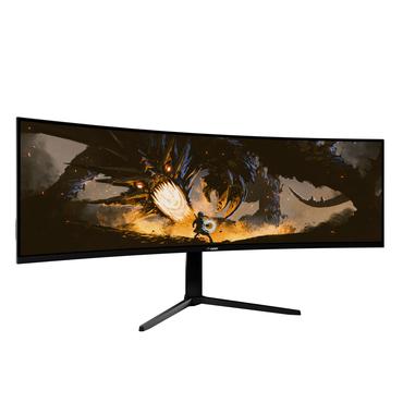 Arozzi Nova 49&rdquo; Curved computersk&aelig;rm 124,5 cm (49") 5120 x 1440 pixel Dual QHD LED Sort