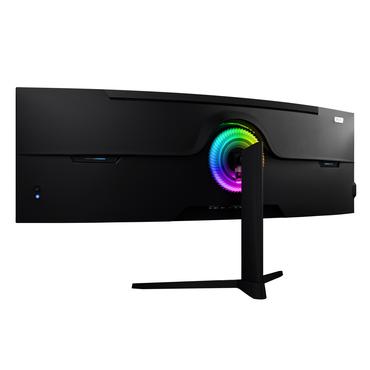 Arozzi Nova 49&rdquo; Curved computersk&aelig;rm 124,5 cm (49") 5120 x 1440 pixel Dual QHD LED Sort