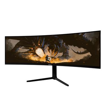 Arozzi Nova 49&rdquo; Curved computersk&aelig;rm 124,5 cm (49") 5120 x 1440 pixel Dual QHD LED Sort