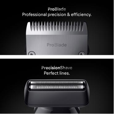 Braun AIO7560 skæg- og hårtrimmer Sort, Grå 14 Lithium-Ion (Li-Ion)