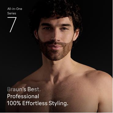 Braun AIO7560 skæg- og hårtrimmer Sort, Grå 14 Lithium-Ion (Li-Ion)