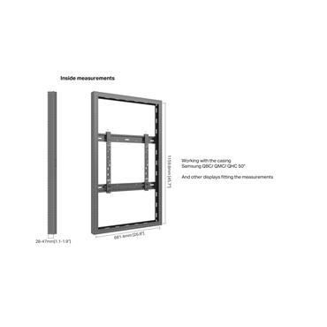 M Pro Series-Encl 50" Wall Slim Medium B

M Pro-serien-Encl 50" V&auml;gg Slim Medium B