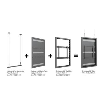 M Pro Series-Encl 50" Wall Slim Medium B

M Pro-serien-Encl 50" V&auml;gg Slim Medium B