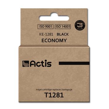 Actis KE-1281 bl&aelig;k (erstatning Epson T1281; Standard; 15 ml; sort)