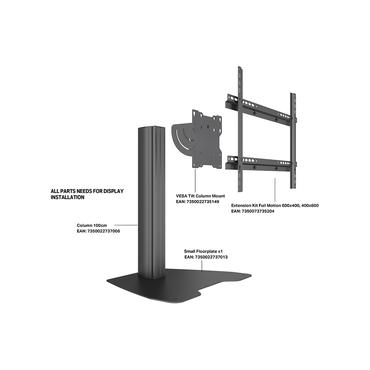 Multibrackets M Pro Series monteringskomponent - svart