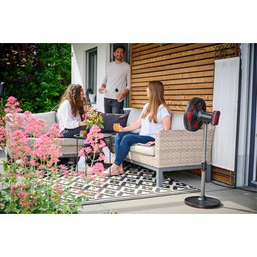 Einhell 3408071 ventilator Sort, R&oslash;d