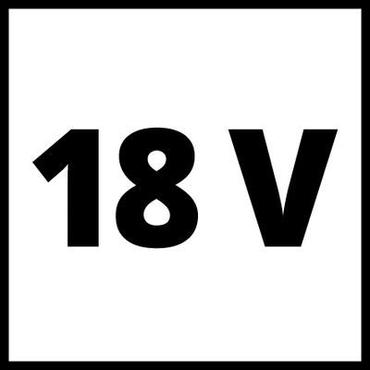 Einhell TC-SR 18 Li BT - Solo Sort, R&oslash;d 3 W