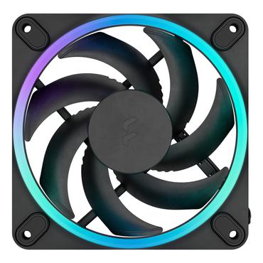 Fractal Design Momentum 12 RGB Computerkabinet Ventilator 12 cm Sort 3 stk
