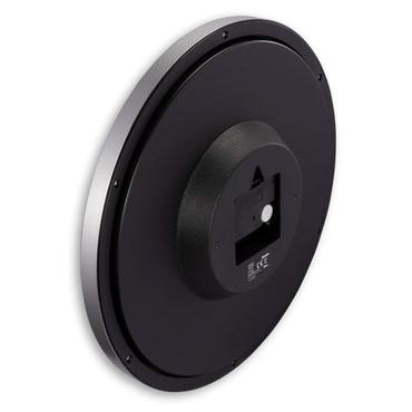 Hama Mallorca Kvartsur Rund Sølv, Hvid