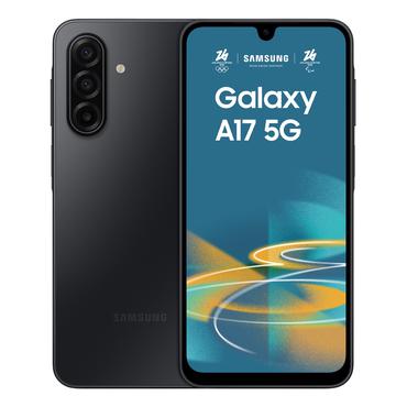 Samsung Galaxy A17 5G 17 cm (6.7") Hybrid Dual SIM Android 15 USB Type-C 4 GB 128 GB 5000 mAh Sort