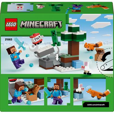LEGO Minecraft Steves tajga-eventyr