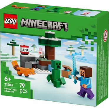 LEGO Minecraft Steves tajga-eventyr