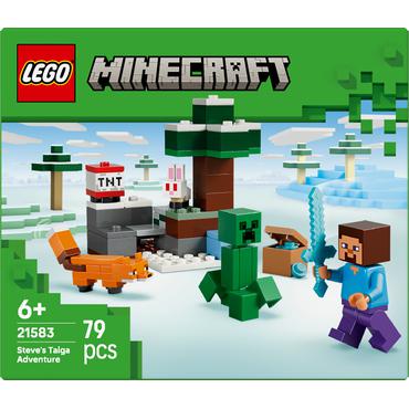 LEGO Minecraft Steves tajga-eventyr