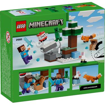 LEGO Minecraft Steves tajga-eventyr