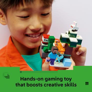 LEGO Minecraft Steves tajga-eventyr