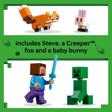 LEGO Minecraft Steves tajga-eventyr