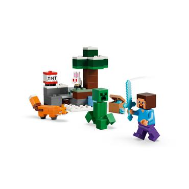 LEGO Minecraft Steves tajga-eventyr