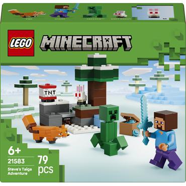 LEGO Minecraft Steves tajga-eventyr