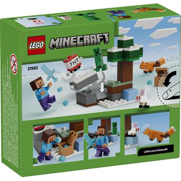 LEGO Minecraft Steves tajga-eventyr
