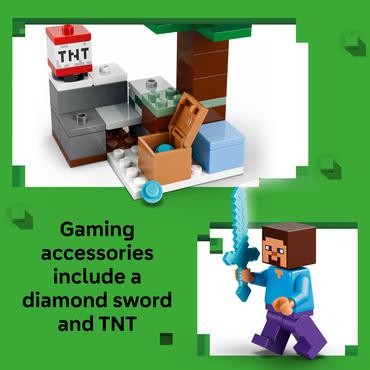 LEGO Minecraft Steves tajga-eventyr