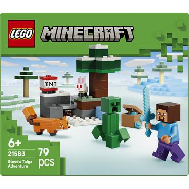 LEGO Minecraft Steves tajga-eventyr