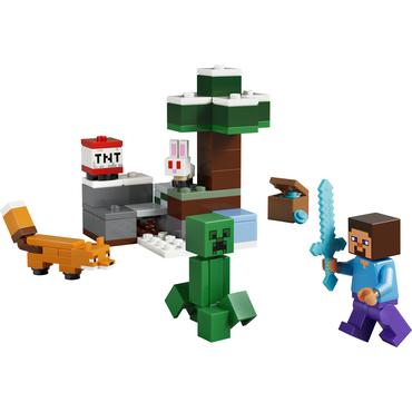 LEGO Minecraft Steves tajga-eventyr