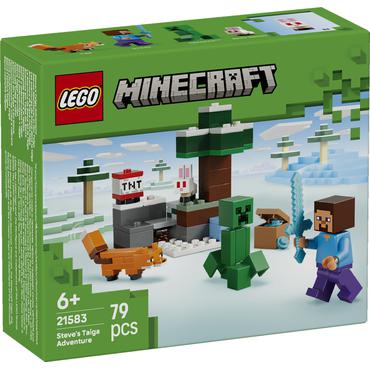 LEGO Minecraft Steves tajga-eventyr