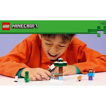 LEGO Minecraft Steves tajga-eventyr