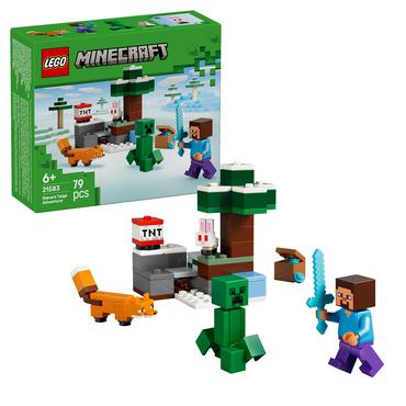 LEGO Minecraft Steves tajga-eventyr