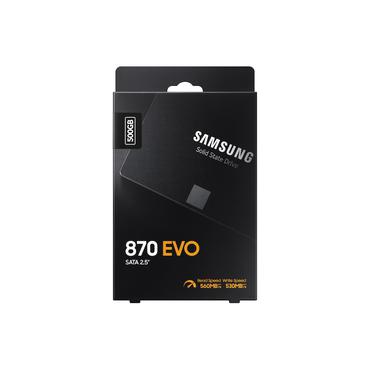 Samsung 870 EVO MZ-77E500B - 500 GB - SSD - SATA 6 Gb/s