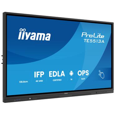 iiyama ProLite TE5513A-B1AG 55" Klass (54.6" visbar) LED-bakgrundsbelyst LCD-skärm