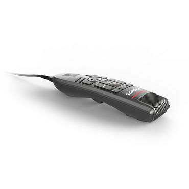 Philips SpeechMike Premium Touch SMP3700 Højttalermikrofon Kabling Sort Grå