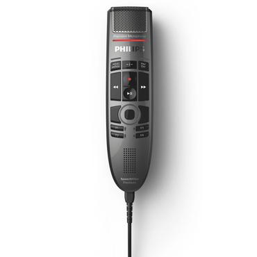 Philips SpeechMike Premium Touch SMP3700 Højttalermikrofon Kabling Sort Grå